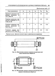 Обозначение допуска соосности на чертеже