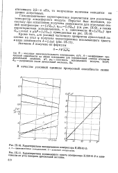 Газодинамическая характеристика нагнетателя